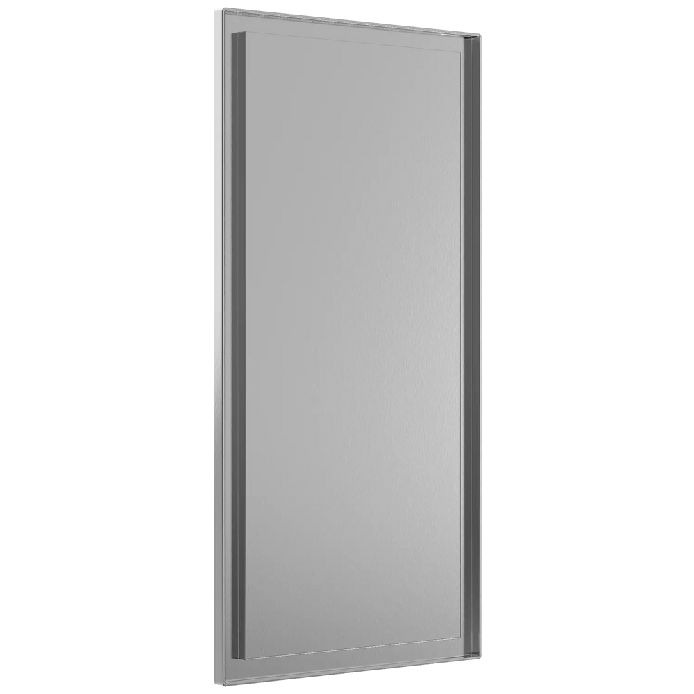 ADA-compliant 12" x 22.5” Mirror designed to resist breakage and theft.