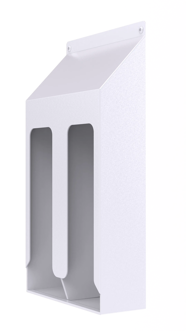 Ligature-Resistant C-Fold Paper Towel Dispenser with two bays.