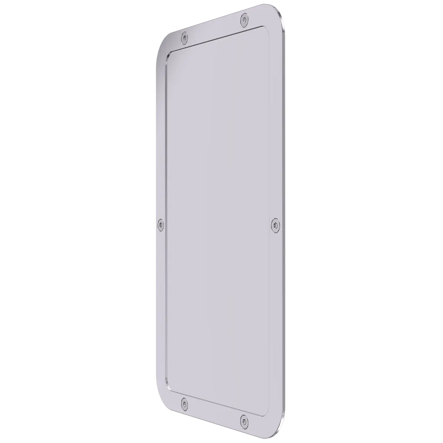 High-strength Front-Mounted Framed Mirror perfect for settings where mirrors are prone to breakage.