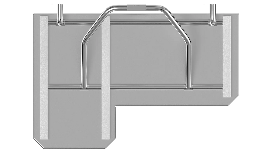 Stainless Steel ADA Folding Shower Seat - Right-Side