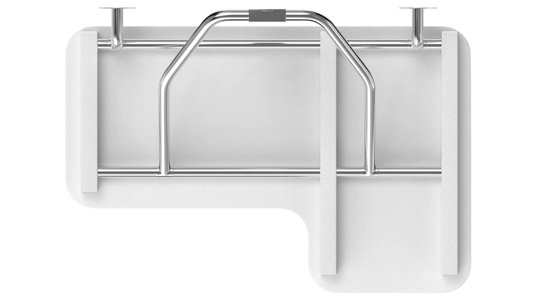 High-Quality ADA Compliant Padded Folding Shower Seat - Left Side
