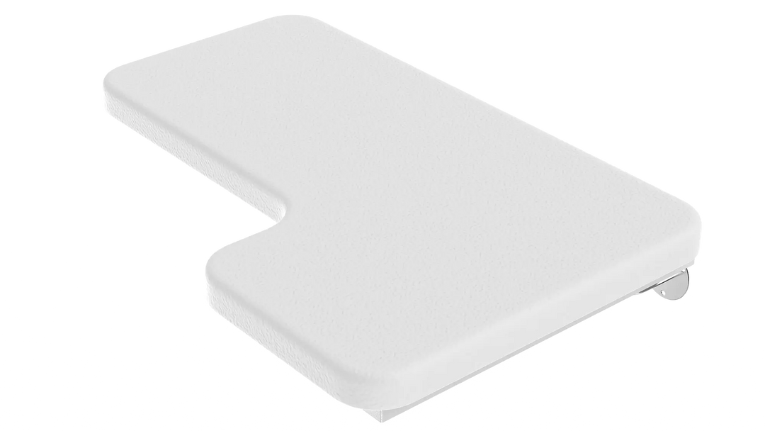 Right-Side ADA Compliant Folding Shower Seat with Padded Cushion