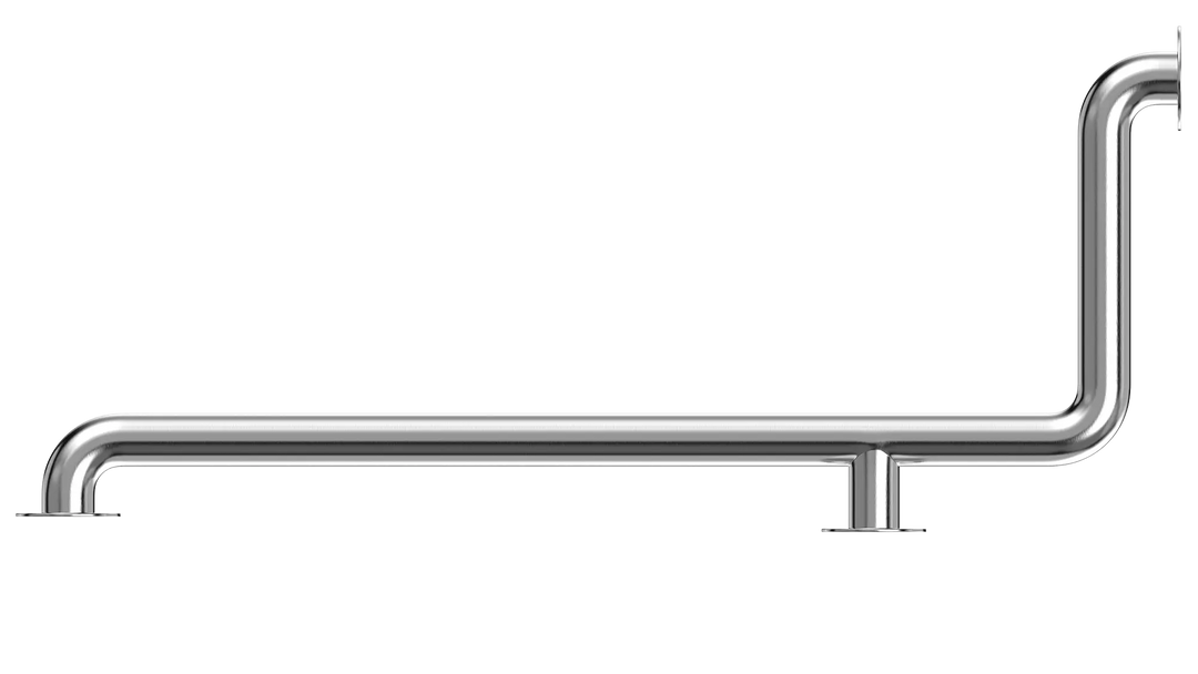 32x18” ADA Compliant Stainless Steel Wall Grab Bar