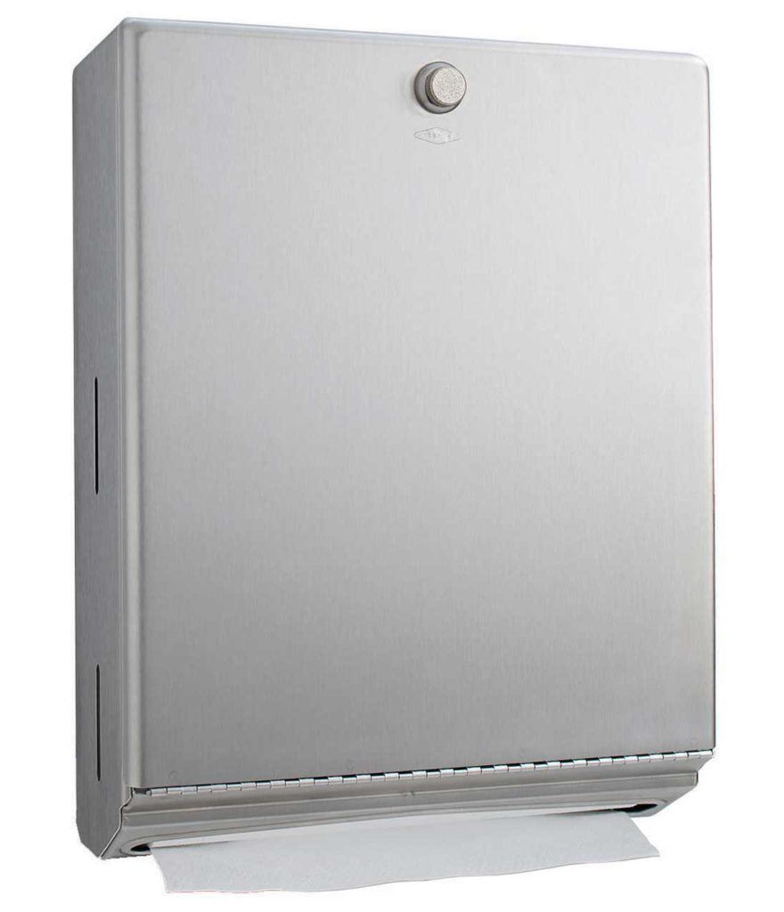 Surface Mounted Paper Towel Dispenser for Hand Wash Sinks