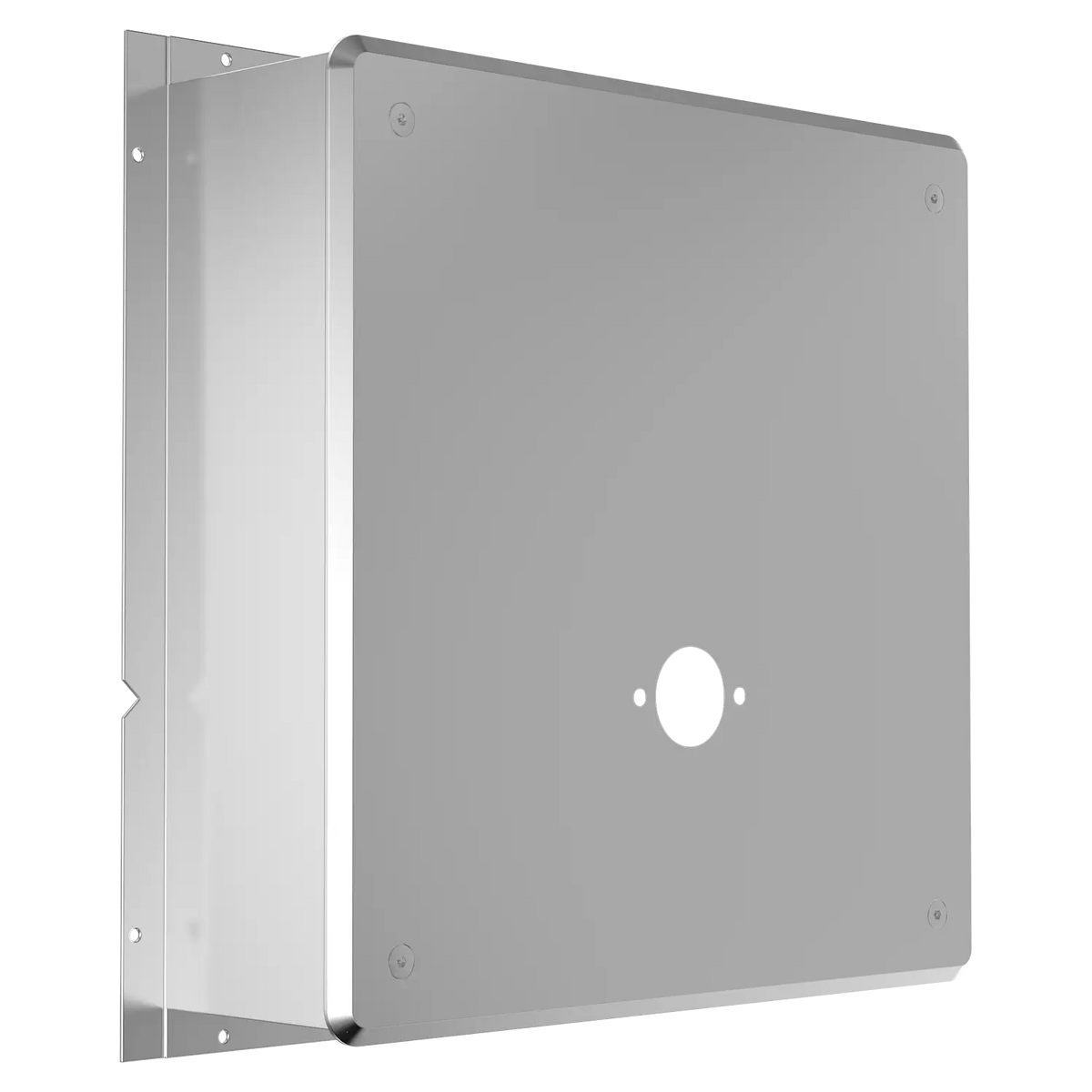 stainless steel flush valve access panel