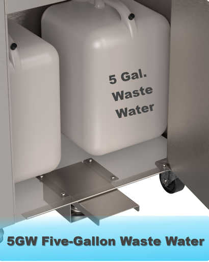 Spare Five-Gallon Waste Tank for Deluxe Portable Sinks