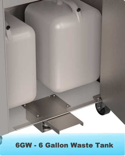 Deluxe Portable Foot Pump Operated Sink