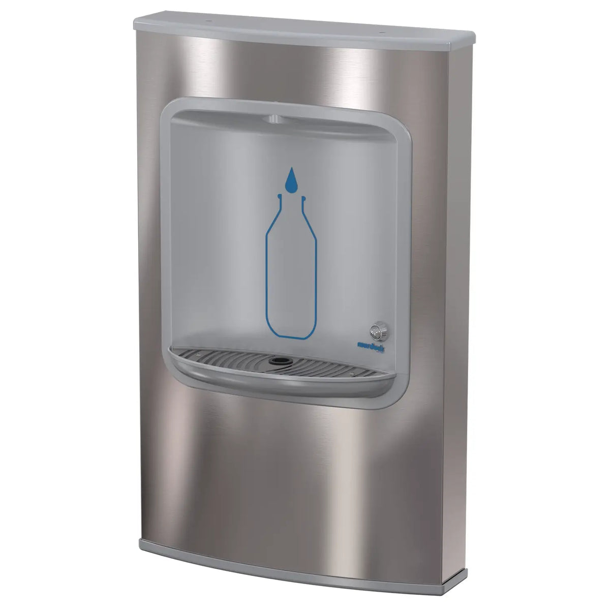 Stainless steel water bottle filler station 