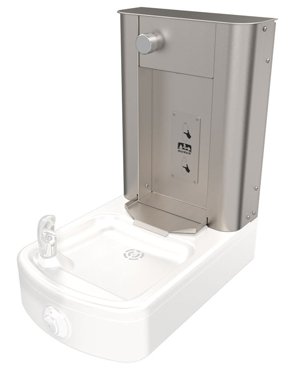 BF1SC Universal Compact Water Bottle Filler, Push Button Operated