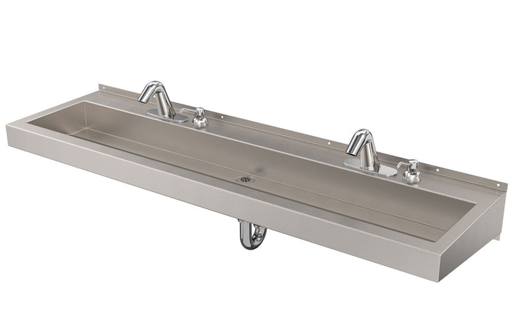Deluxe Two-Station Hand Wash Trough Sink