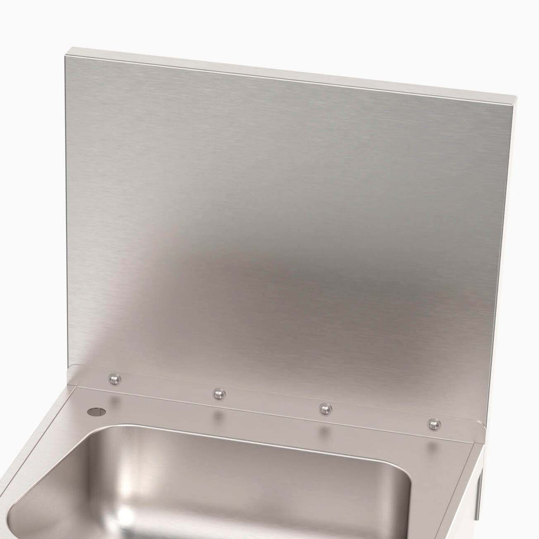 Stainless steel back splash for  EPS Portable Sink Series