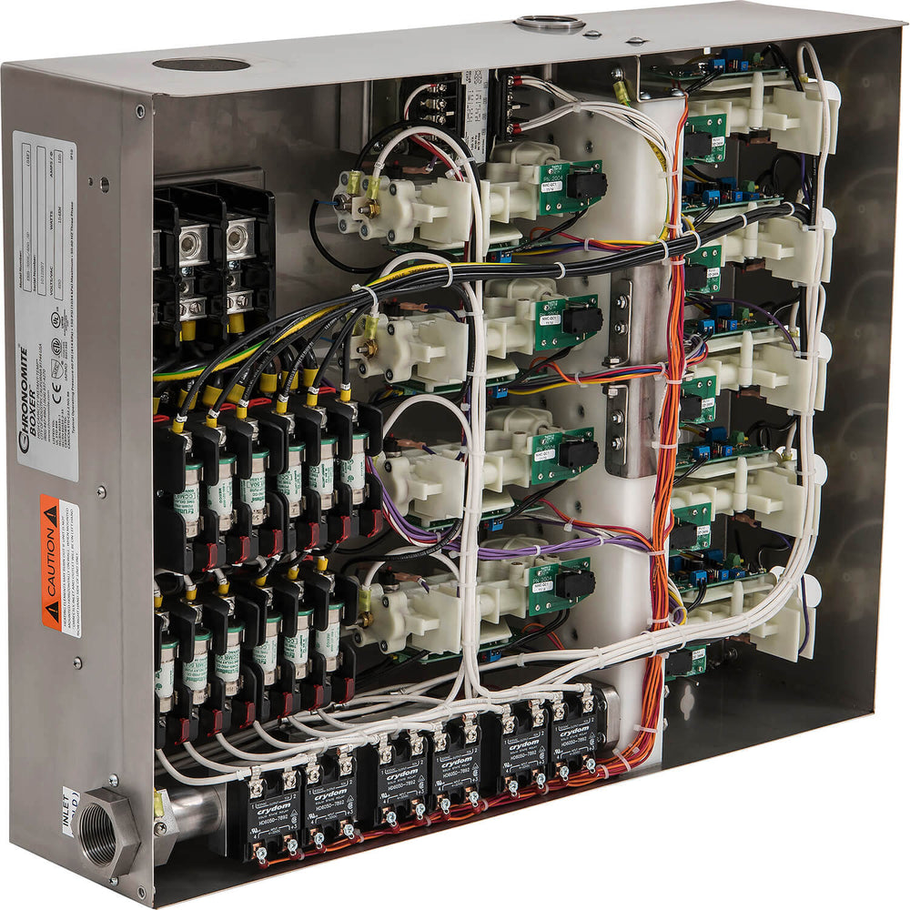 ERB Series Chronomite High Capacity Tankless Water Heater Interior