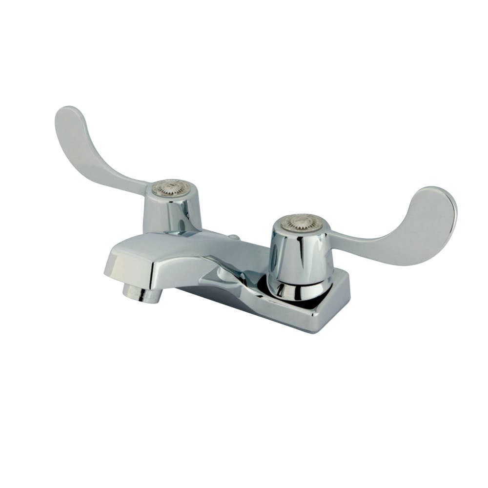 Lead-Free Faucet, Hot & Cold Wrist Blade Handles