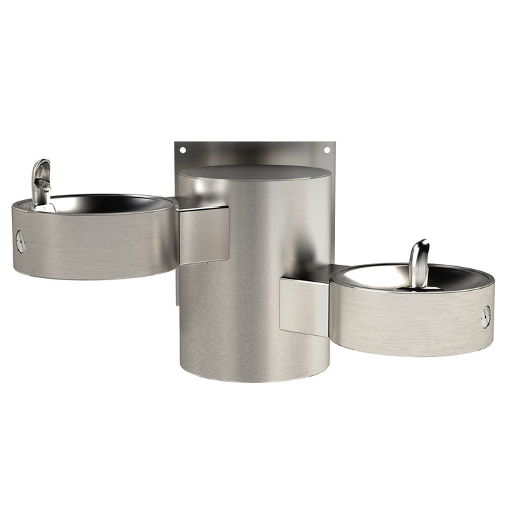 Wall Mounted Bi-Level Drinking Fountain