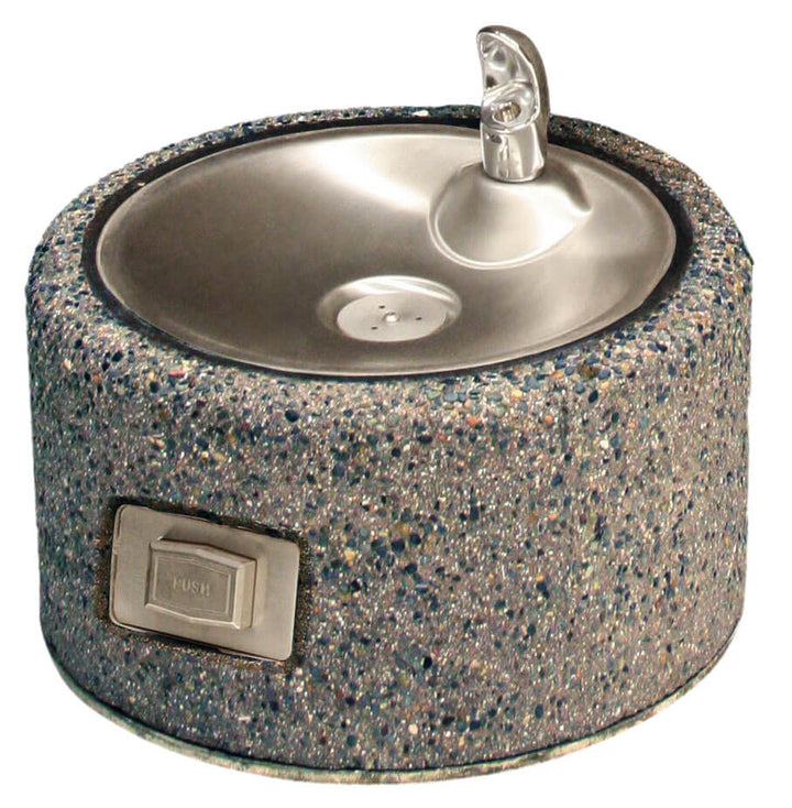 Concrete Round Pet Fountain