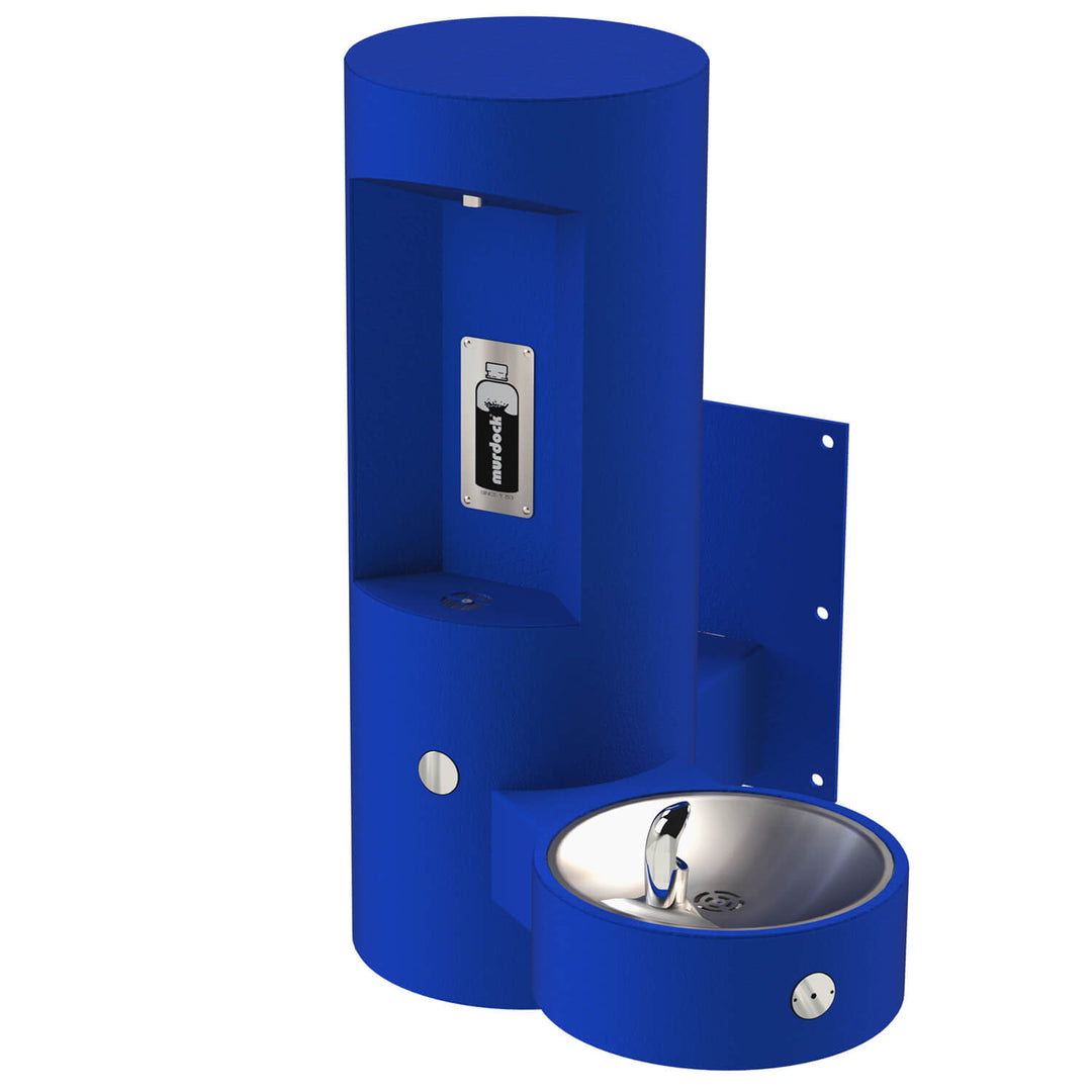 GYE14 Wall Mounted Bottle Filler with Drinking Fountain