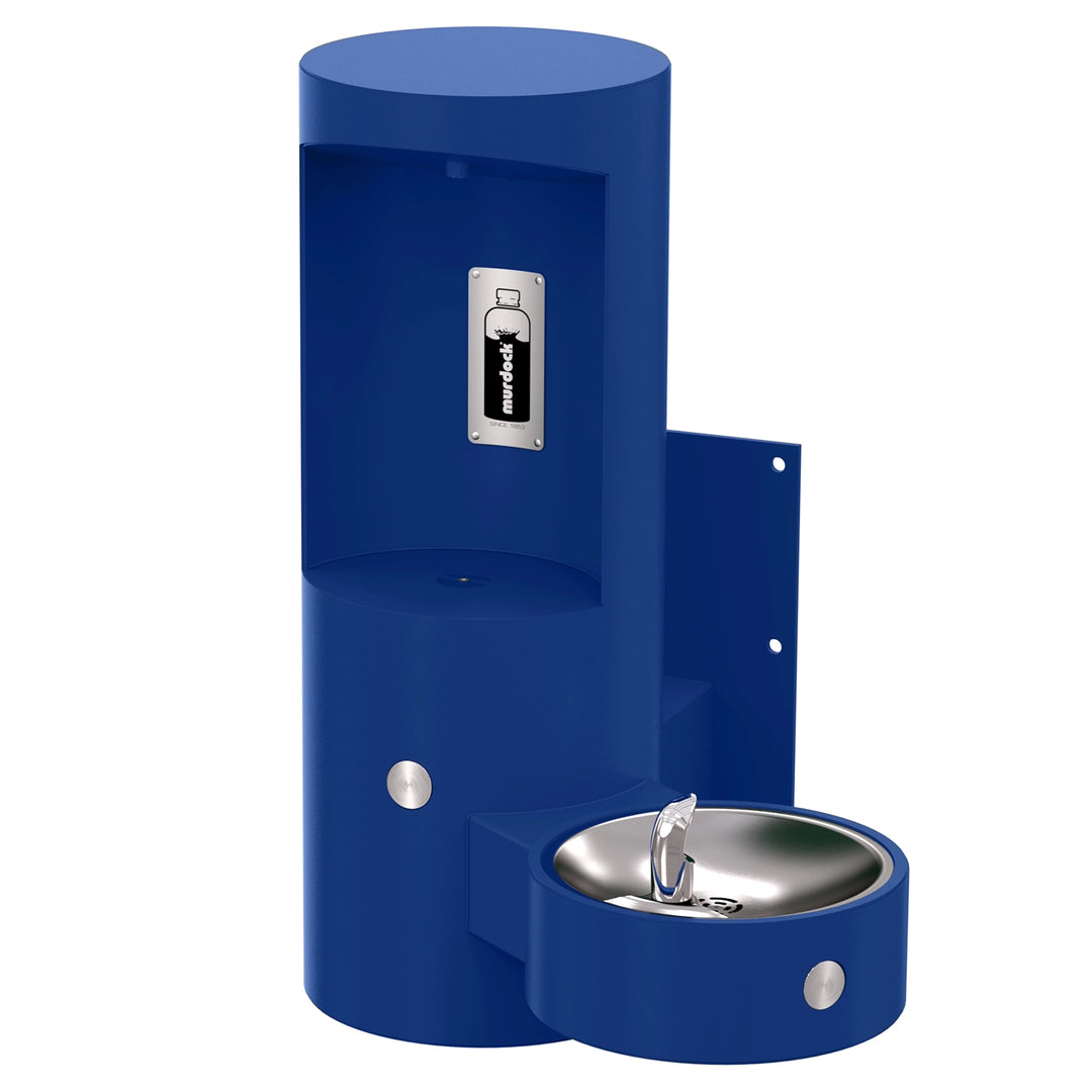 Wall Mounted Bottle Filler with Drinking Fountain
