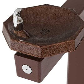 Bowl on Arm Architectural Style Drinking Fountain