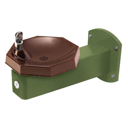 Wall Mounted Architectural Style Drinking Fountain