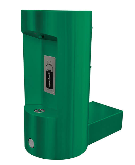 M-OBA4 Bottle Filler on Arm with Sensor and Push Button