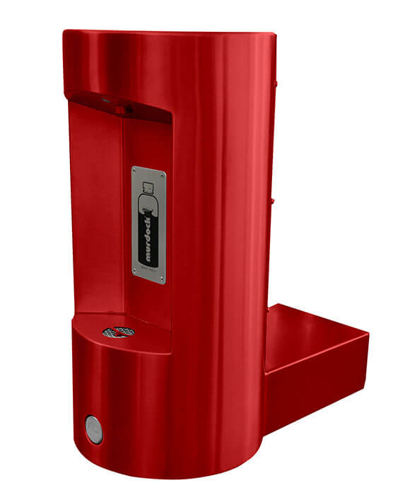 M-OBA4 Bottle Filler on Arm with Sensor and Push Button
