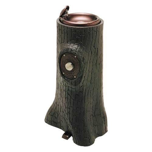 Oakwood cast iron drinking fountain with vintage pedestal and bowl
