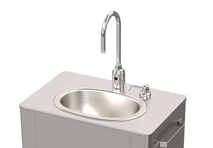 Deluxe Portable Foot Pump Operated Sink