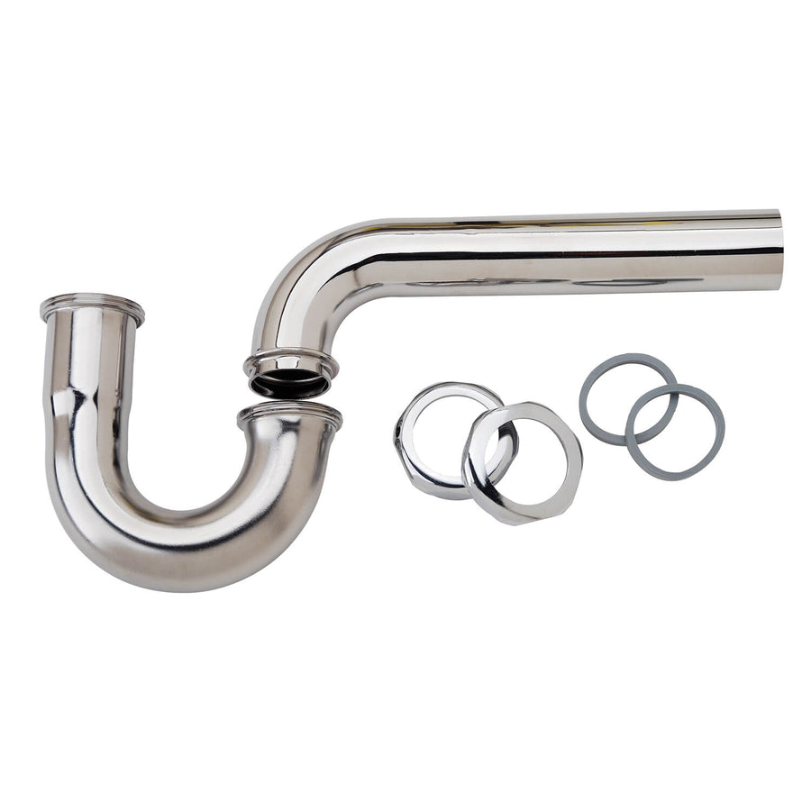 P-Trap for Wall Mounted Eye Wash Stations with Bowls