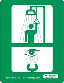 S0000-SGN3 Safety Equipment Sign for Combination Unit