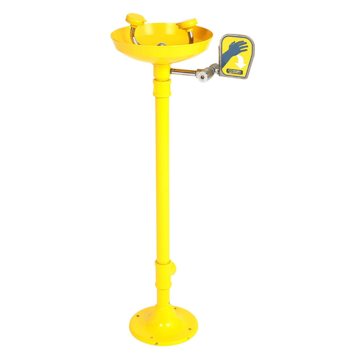 S0320 Plastic Bowl, Pedestal Mount Eye Wash