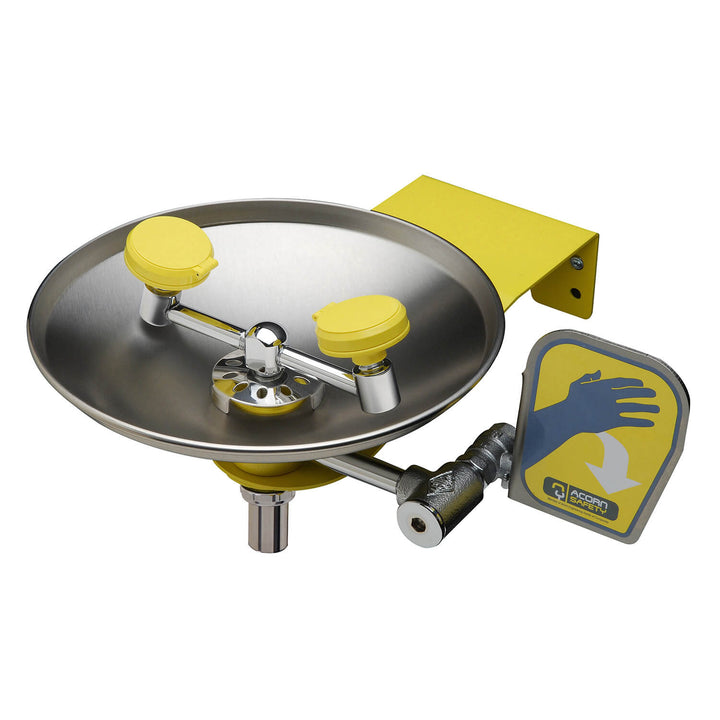 S0440-BF Barrier-Free, Stainless Steel Bowl, Wall Mount Eye Wash