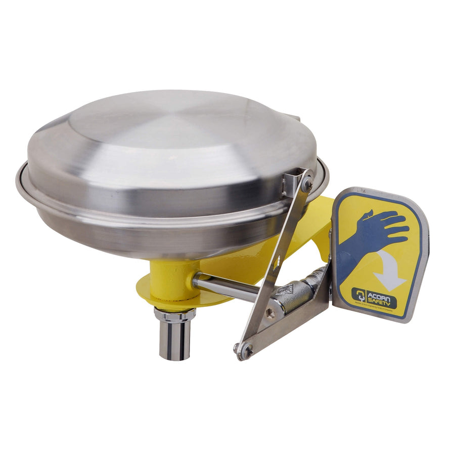 Clam-Shell Stainless Steel Cover Assembly Closed