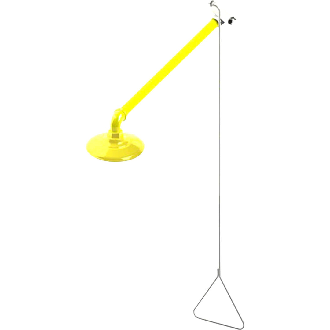 S1200-BF-PR60 - Barrier-Free Horizontal Mount Safety Shower with 60" Pull Rod