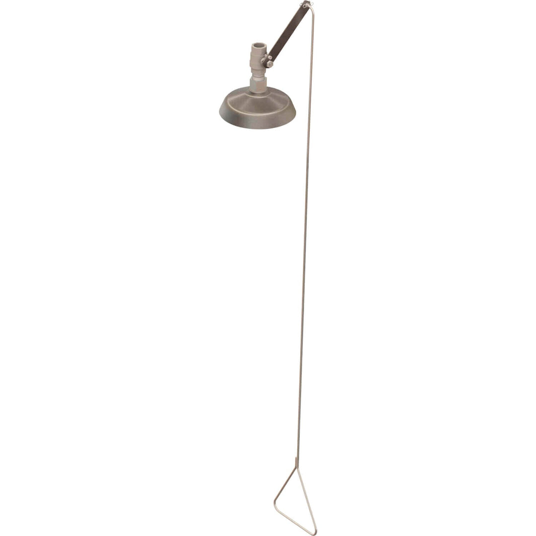 S2100-PR60 - Barrier-Free Stainless Steel Vertical Mount Safety Shower with 60" Pull Rod