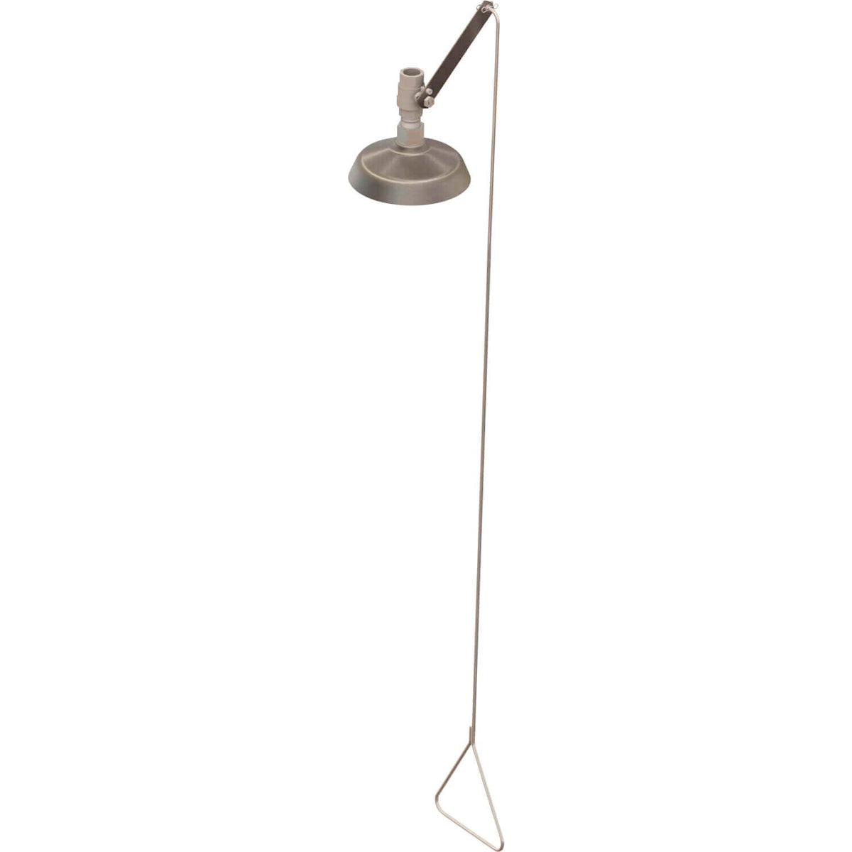 S2100-PR60 - Barrier-Free Stainless Steel Vertical Mount Safety Shower with 60" Pull Rod