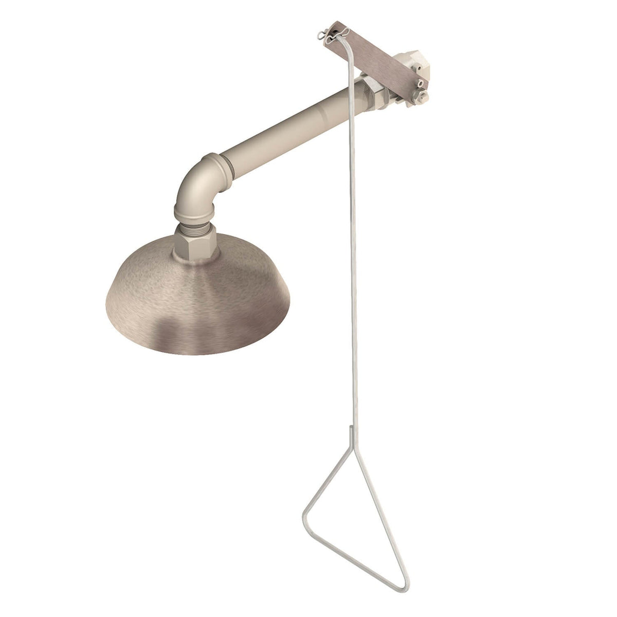 S2200-AS All-Stainless Steel Horizontal Mount Safety Shower 