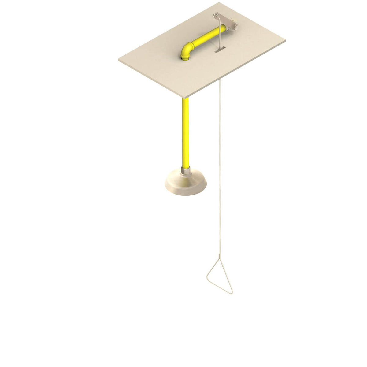 S2200-PE27 Series Horizontal Safety Shower with Pipe Extension