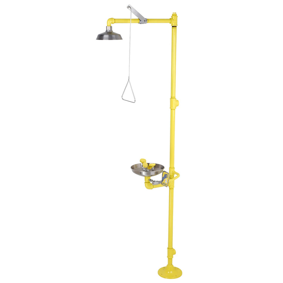 S2340 Stainless Steel Safety Shower with Eye Wash Station