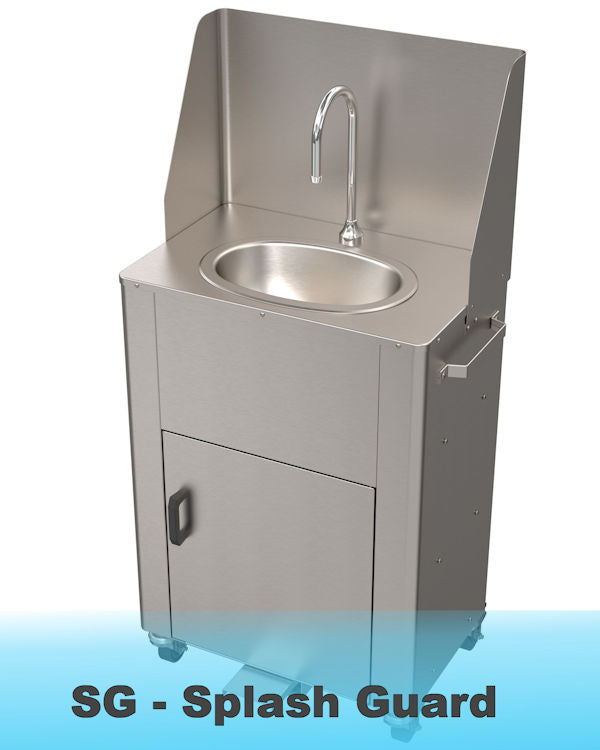 Deluxe Portable Foot Pump Operated Sink