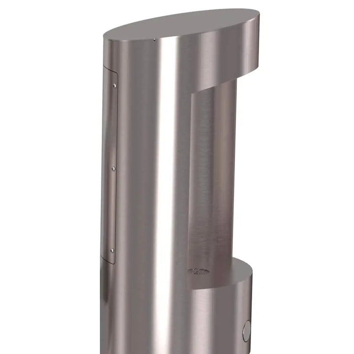 All-in-One Outdoor Bottle Filler with Water Fountain and Hand Sink