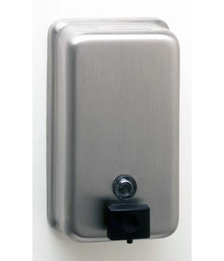 Stainless Steel Surface-mounted soap dispenser for portable sinks