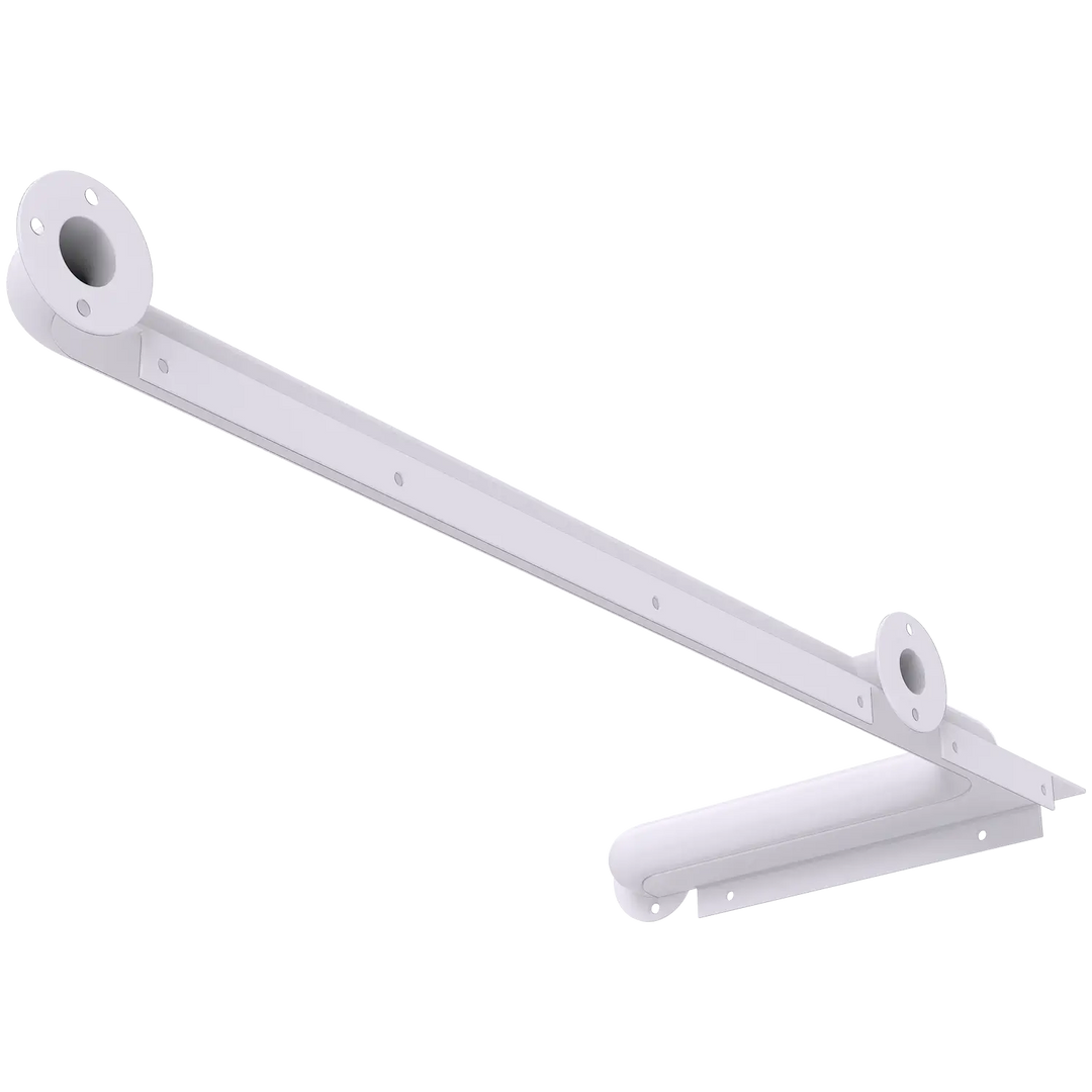 32" x 18" Ligature-Resistant Wall Grab Bar