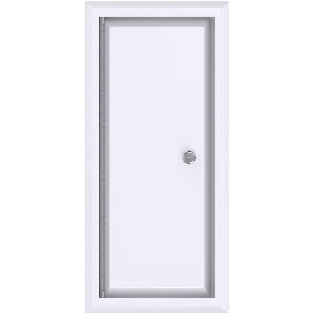 Ligature-Resistant Semi-Recessed Fire Extinguisher Cabinet