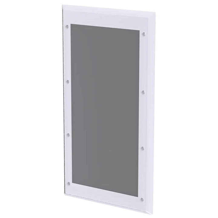 Stainless Steel Mirror with Ligature-Resistant Frame