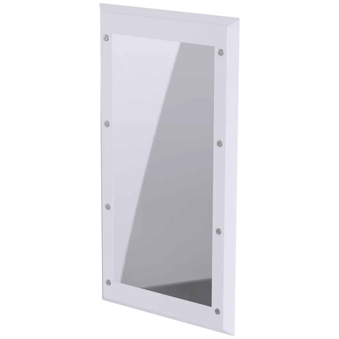 Stainless Steel Mirror with Ligature-Resistant Frame