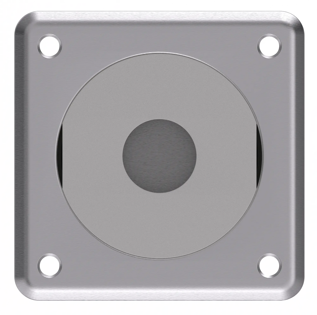 Recessed Toilet Paper Holder - Ligature-Resistant Design in Stainless Steel