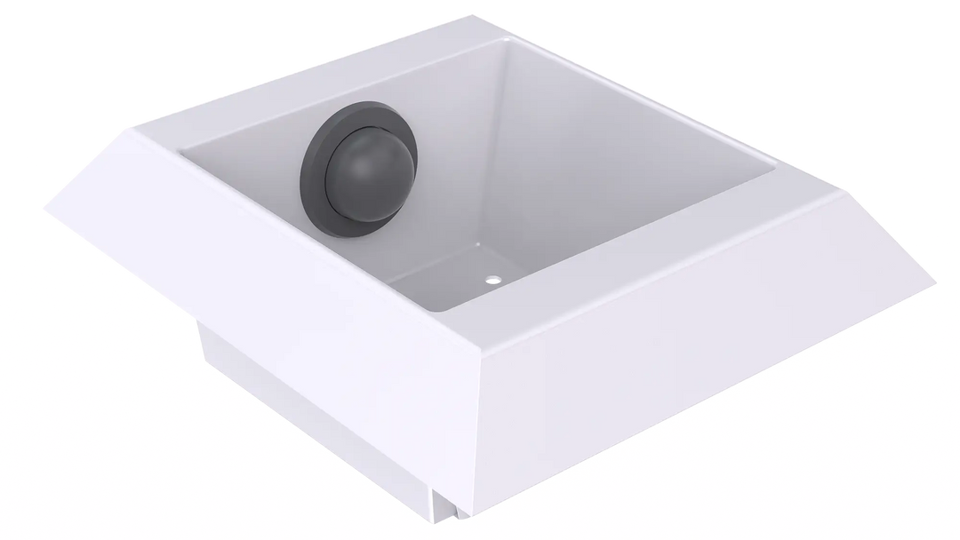 Ligature-Resistant Stainless Steel Semi-Recessed Toilet Paper Holder