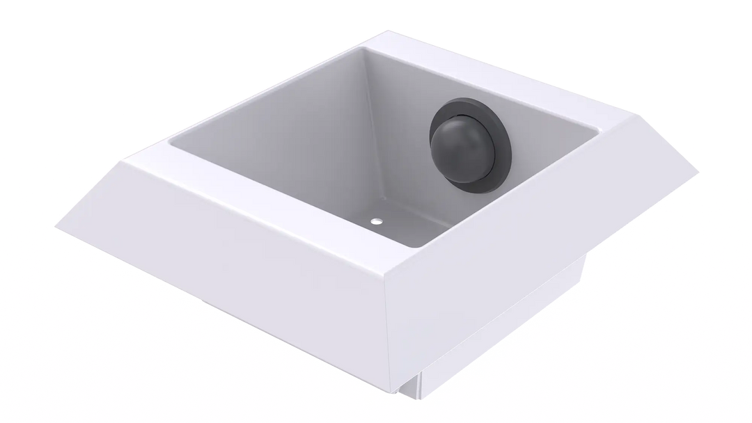 Ligature-Resistant Stainless Steel Semi-Recessed Toilet Paper Holder