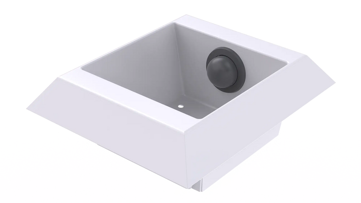 Ligature-Resistant Stainless Steel Semi-Recessed Toilet Paper Holder