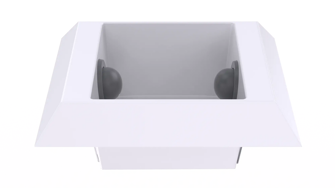 Ligature-Resistant Stainless Steel Semi-Recessed Toilet Paper Holder